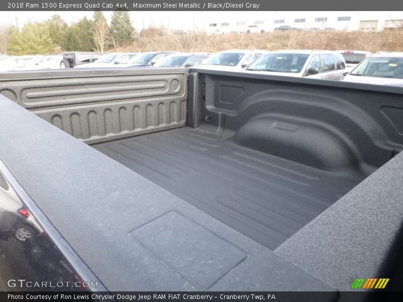Maximum Steel Metallic / Black/Diesel Gray 2018 Ram 1500 Express Quad Cab 4x4