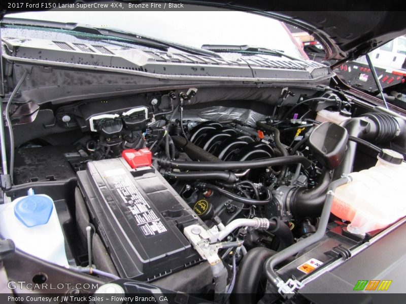 Bronze Fire / Black 2017 Ford F150 Lariat SuperCrew 4X4