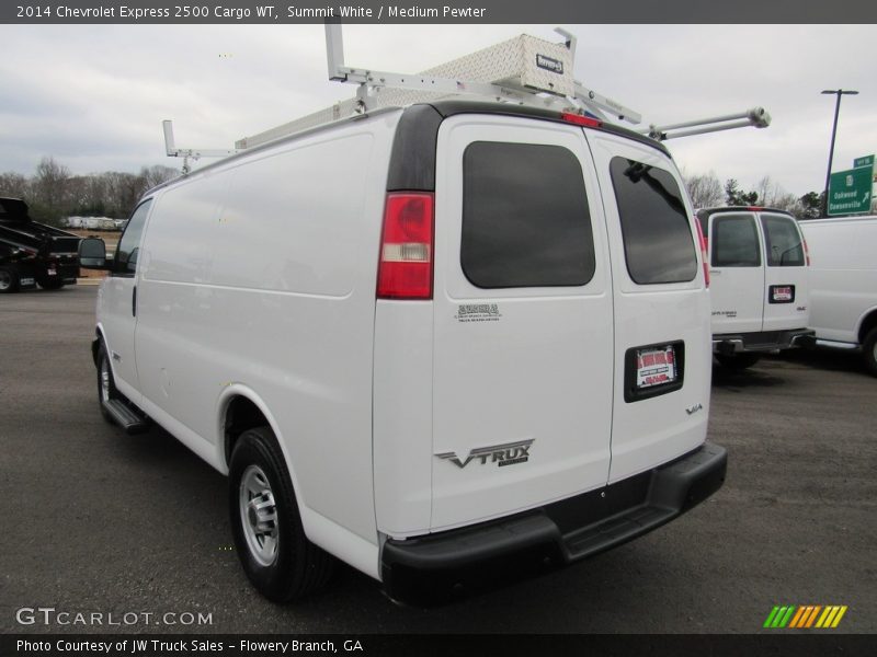 Summit White / Medium Pewter 2014 Chevrolet Express 2500 Cargo WT