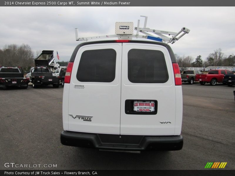 Summit White / Medium Pewter 2014 Chevrolet Express 2500 Cargo WT