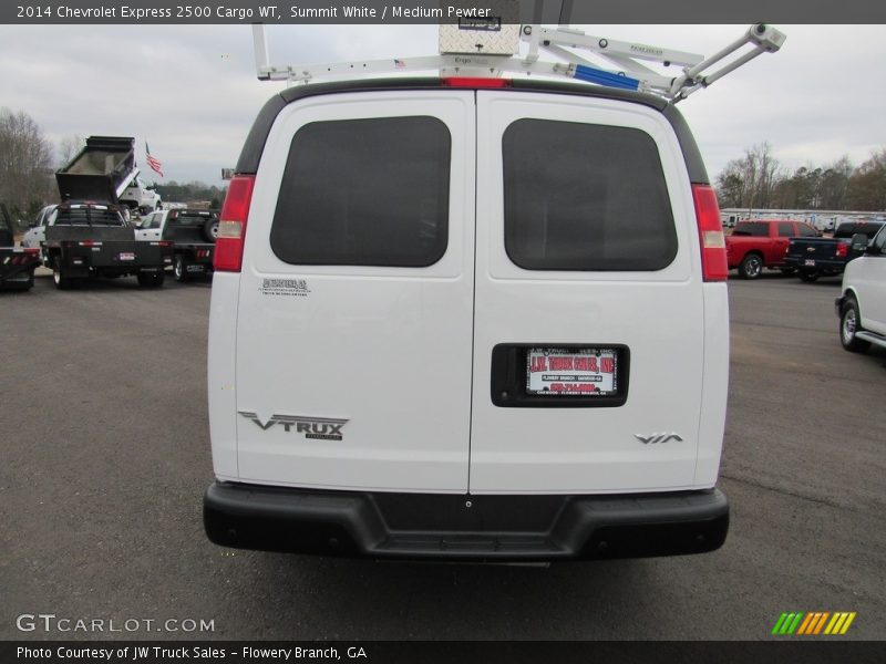 Summit White / Medium Pewter 2014 Chevrolet Express 2500 Cargo WT