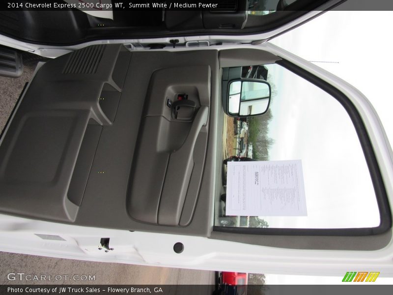 Summit White / Medium Pewter 2014 Chevrolet Express 2500 Cargo WT