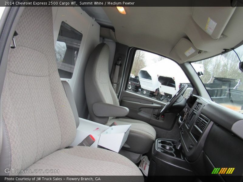 Summit White / Medium Pewter 2014 Chevrolet Express 2500 Cargo WT