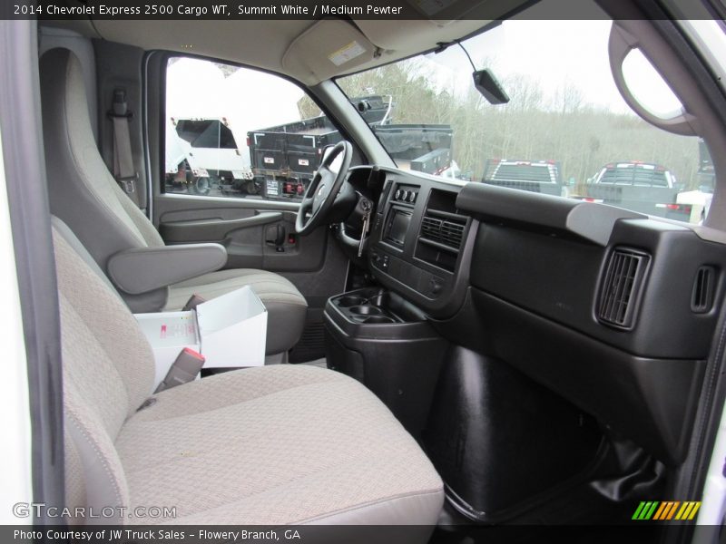 Summit White / Medium Pewter 2014 Chevrolet Express 2500 Cargo WT