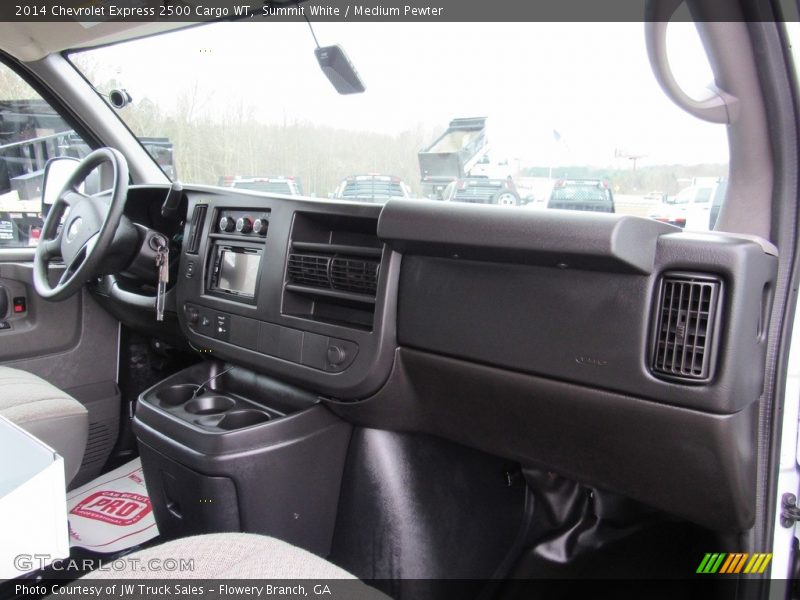 Summit White / Medium Pewter 2014 Chevrolet Express 2500 Cargo WT