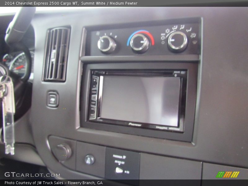 Summit White / Medium Pewter 2014 Chevrolet Express 2500 Cargo WT
