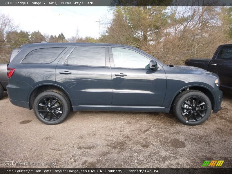 Bruiser Gray / Black 2018 Dodge Durango GT AWD