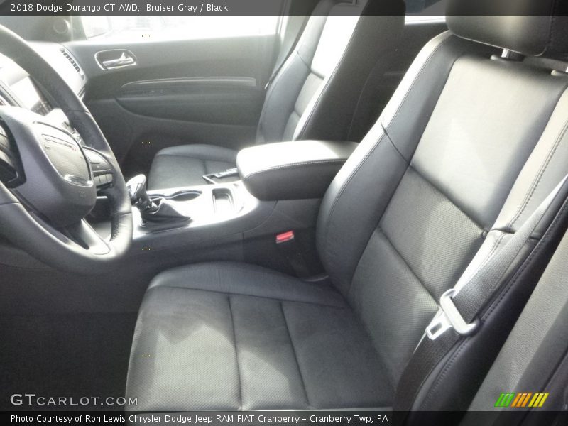 Bruiser Gray / Black 2018 Dodge Durango GT AWD