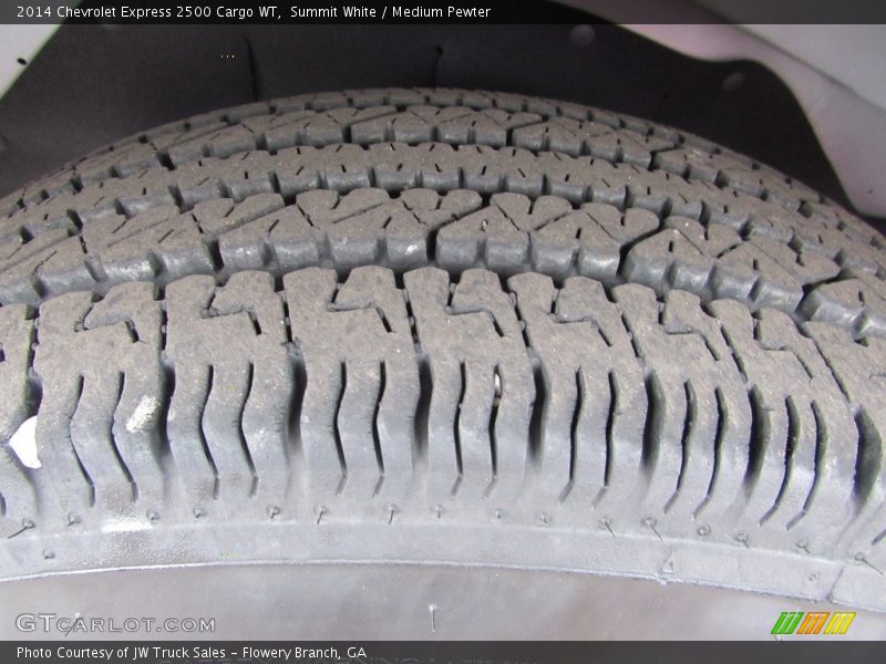 Summit White / Medium Pewter 2014 Chevrolet Express 2500 Cargo WT