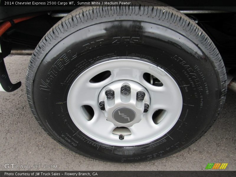 Summit White / Medium Pewter 2014 Chevrolet Express 2500 Cargo WT