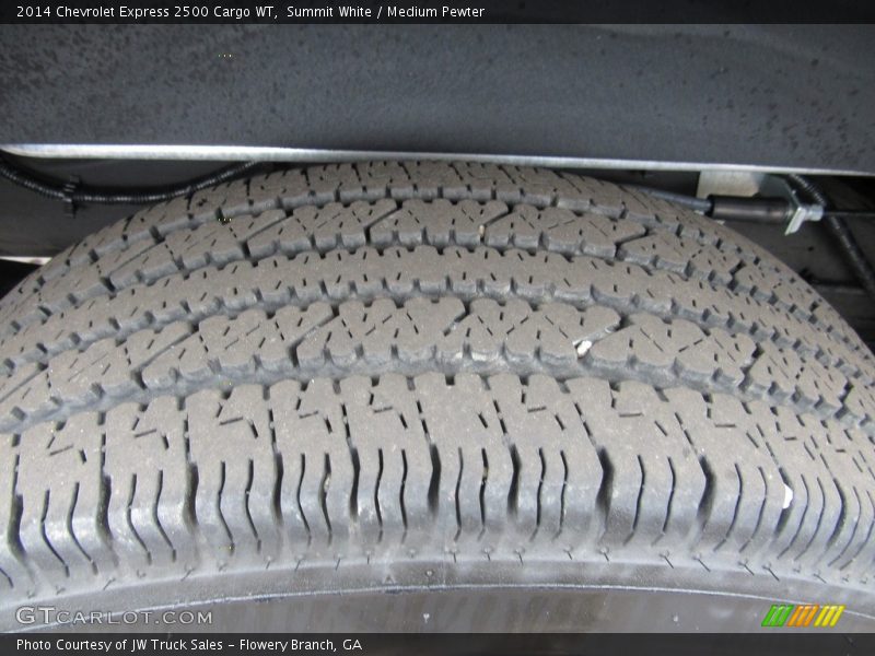 Summit White / Medium Pewter 2014 Chevrolet Express 2500 Cargo WT