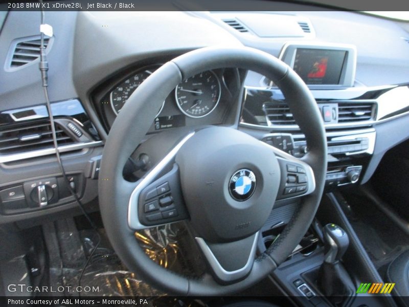 Jet Black / Black 2018 BMW X1 xDrive28i