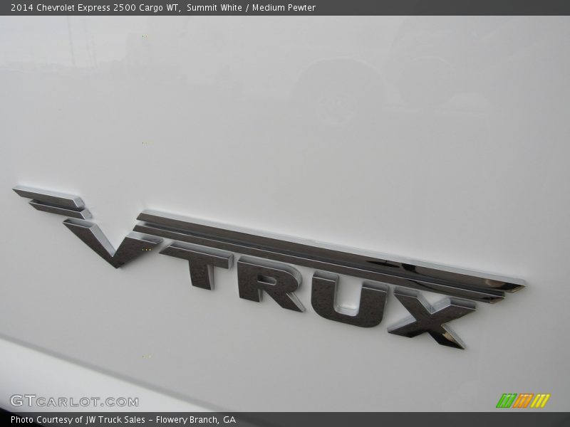 Summit White / Medium Pewter 2014 Chevrolet Express 2500 Cargo WT
