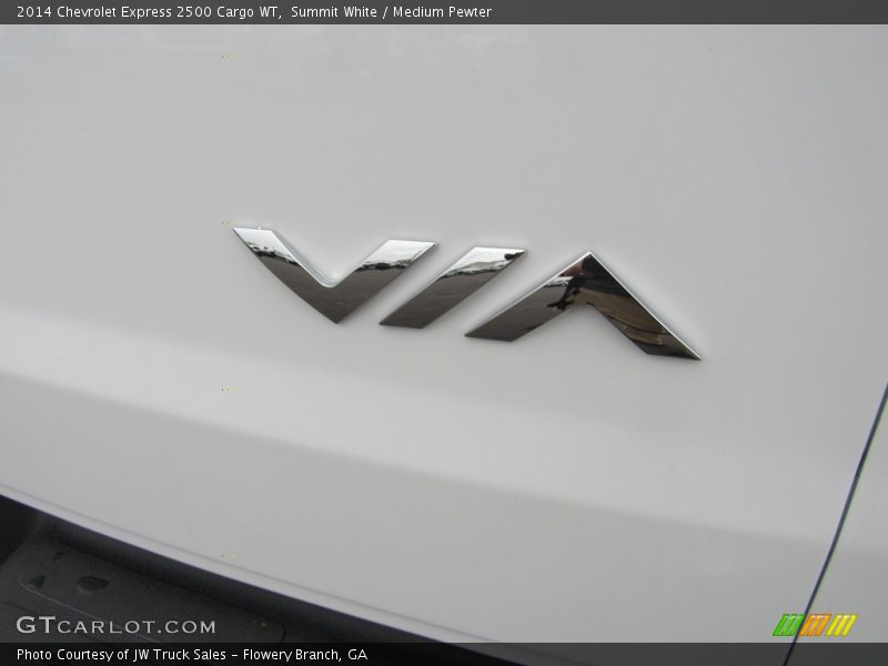 Summit White / Medium Pewter 2014 Chevrolet Express 2500 Cargo WT