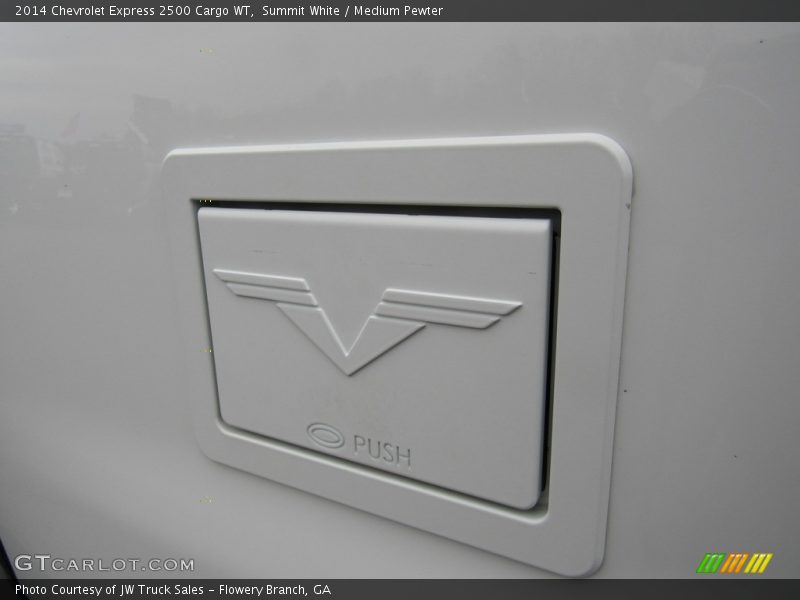 Summit White / Medium Pewter 2014 Chevrolet Express 2500 Cargo WT