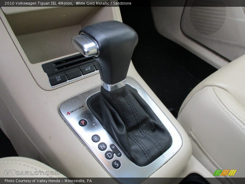 White Gold Metallic / Sandstone 2010 Volkswagen Tiguan SEL 4Motion