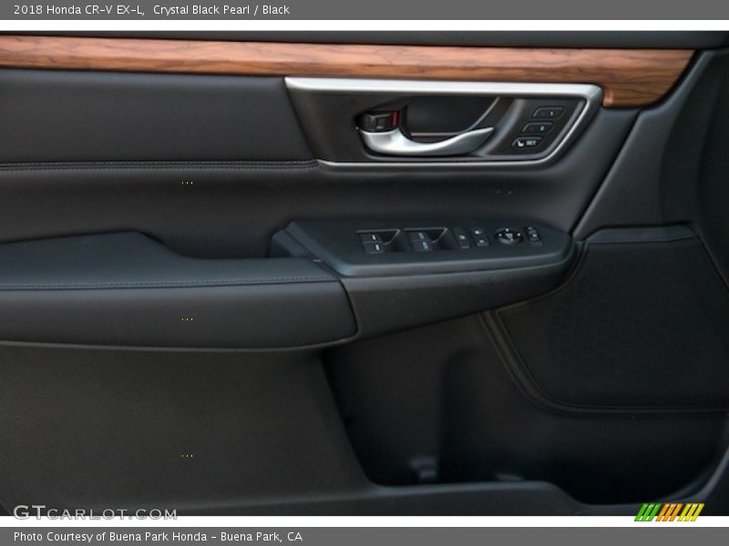 Crystal Black Pearl / Black 2018 Honda CR-V EX-L