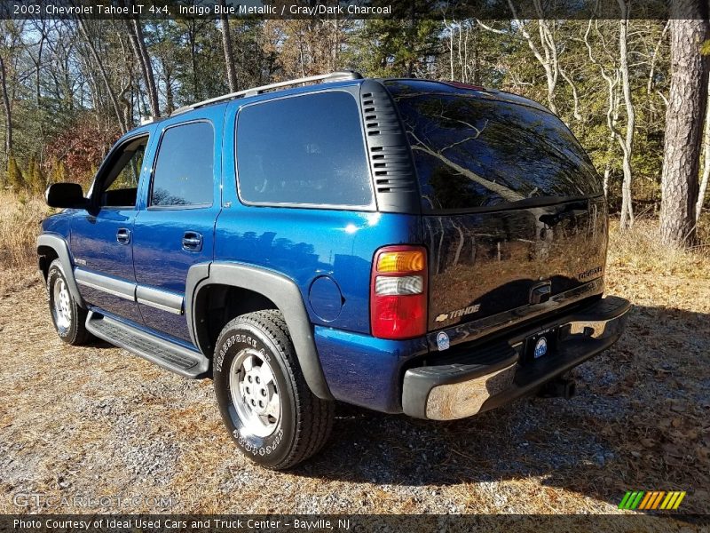 Indigo Blue Metallic / Gray/Dark Charcoal 2003 Chevrolet Tahoe LT 4x4