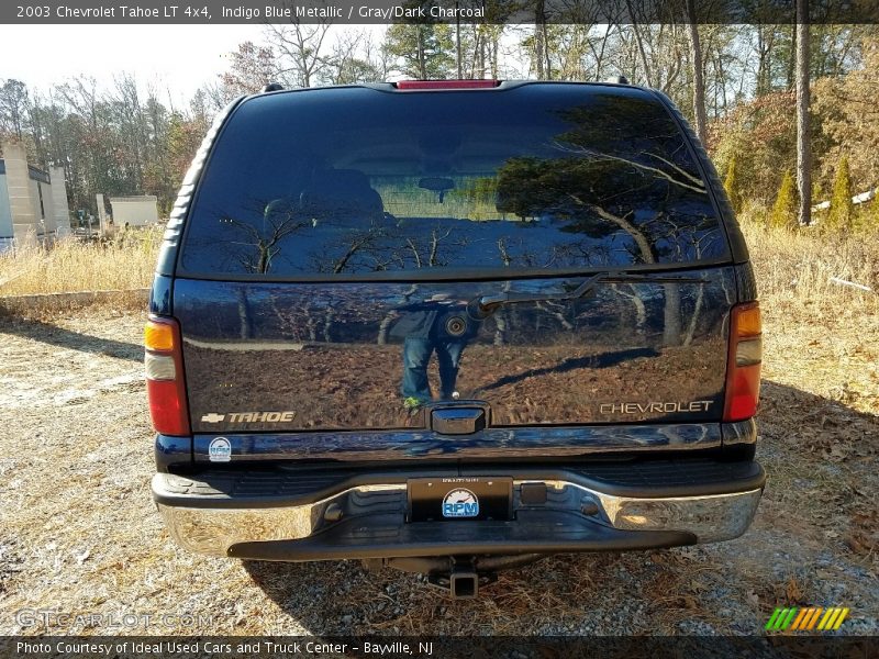 Indigo Blue Metallic / Gray/Dark Charcoal 2003 Chevrolet Tahoe LT 4x4