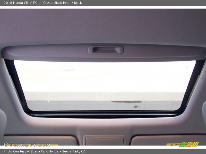 Crystal Black Pearl / Black 2018 Honda CR-V EX-L
