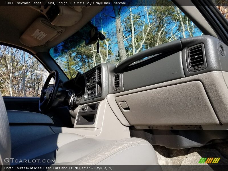 Indigo Blue Metallic / Gray/Dark Charcoal 2003 Chevrolet Tahoe LT 4x4