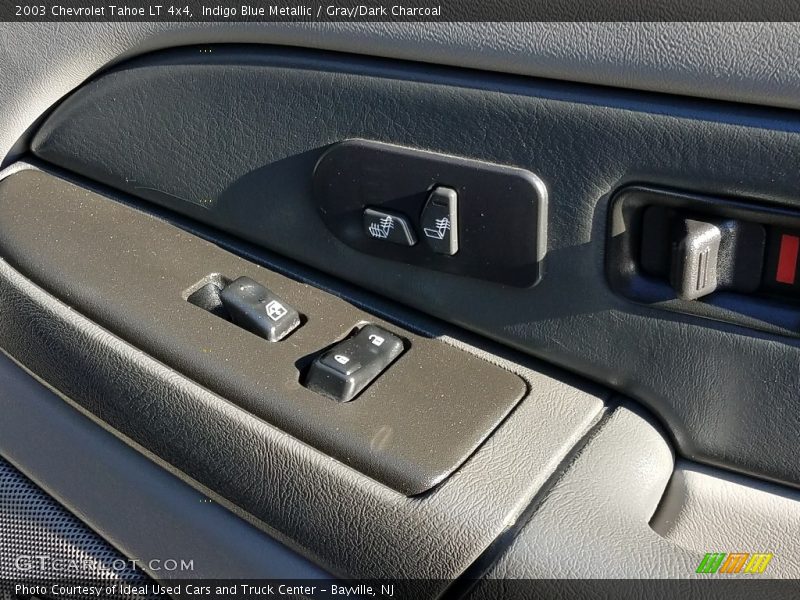 Indigo Blue Metallic / Gray/Dark Charcoal 2003 Chevrolet Tahoe LT 4x4