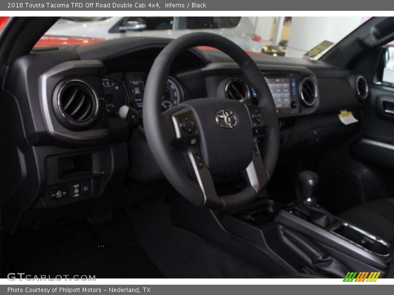 Inferno / Black 2018 Toyota Tacoma TRD Off Road Double Cab 4x4