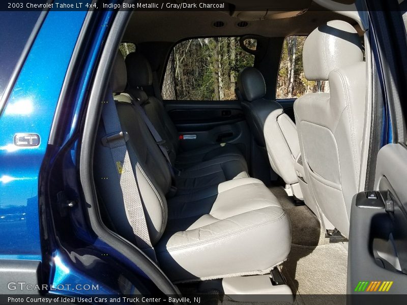 Indigo Blue Metallic / Gray/Dark Charcoal 2003 Chevrolet Tahoe LT 4x4