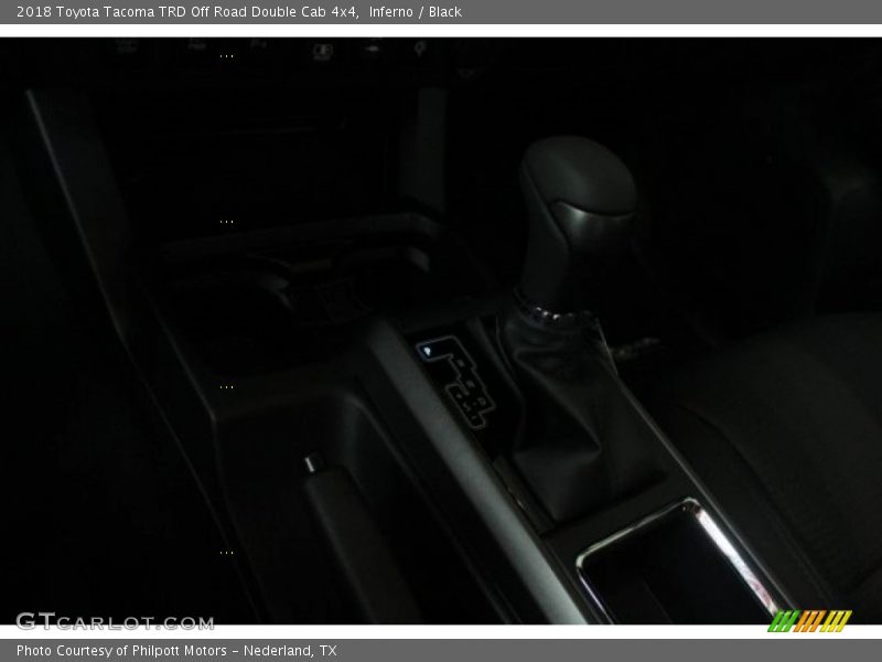 Inferno / Black 2018 Toyota Tacoma TRD Off Road Double Cab 4x4
