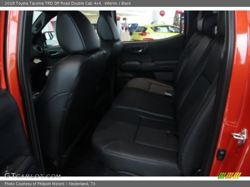 Inferno / Black 2018 Toyota Tacoma TRD Off Road Double Cab 4x4