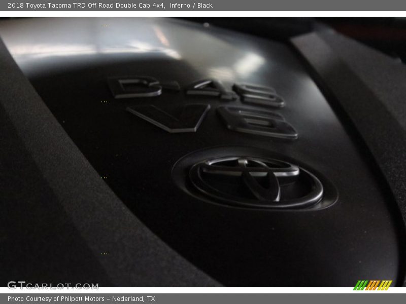 Inferno / Black 2018 Toyota Tacoma TRD Off Road Double Cab 4x4