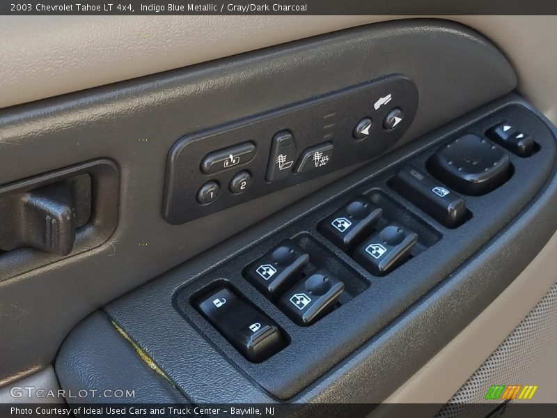 Indigo Blue Metallic / Gray/Dark Charcoal 2003 Chevrolet Tahoe LT 4x4
