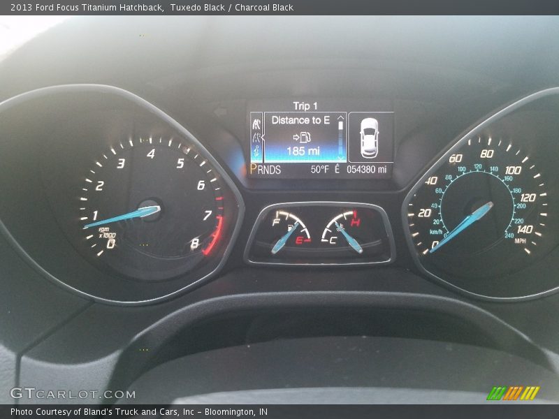 Tuxedo Black / Charcoal Black 2013 Ford Focus Titanium Hatchback