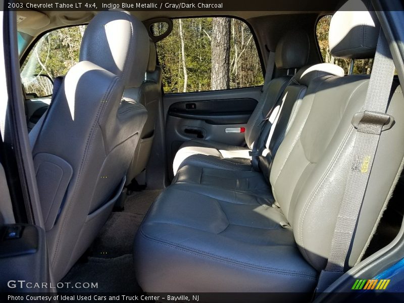 Indigo Blue Metallic / Gray/Dark Charcoal 2003 Chevrolet Tahoe LT 4x4