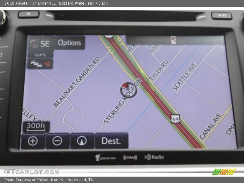 Blizzard White Pearl / Black 2018 Toyota Highlander XLE