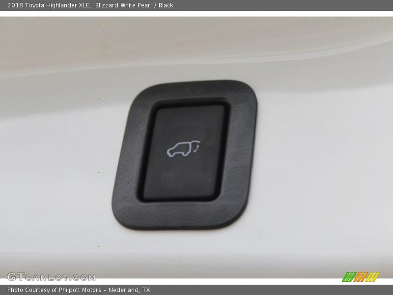 Blizzard White Pearl / Black 2018 Toyota Highlander XLE