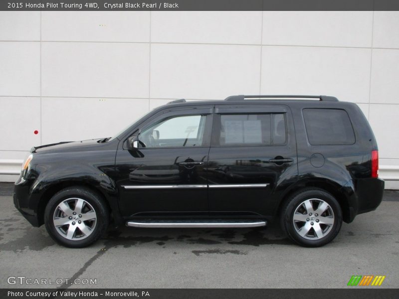 Crystal Black Pearl / Black 2015 Honda Pilot Touring 4WD