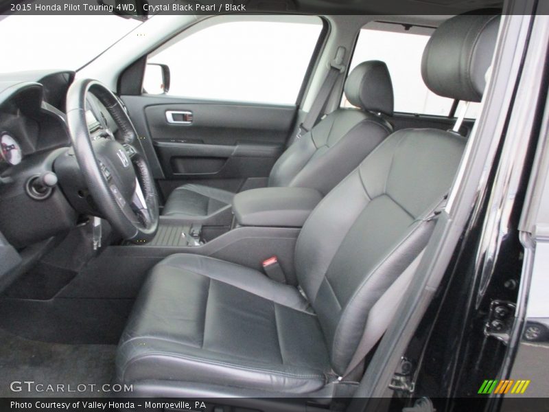 Crystal Black Pearl / Black 2015 Honda Pilot Touring 4WD