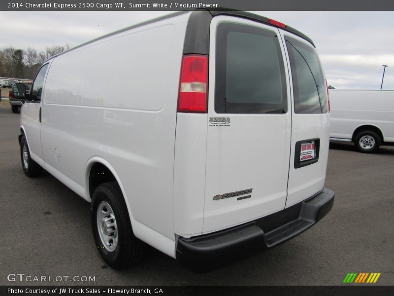 Summit White / Medium Pewter 2014 Chevrolet Express 2500 Cargo WT