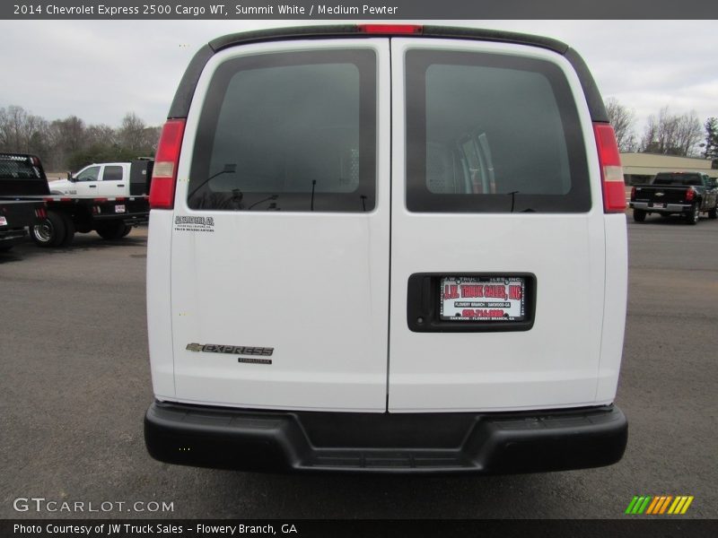Summit White / Medium Pewter 2014 Chevrolet Express 2500 Cargo WT