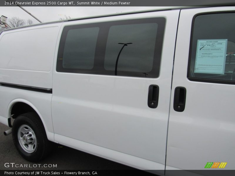Summit White / Medium Pewter 2014 Chevrolet Express 2500 Cargo WT