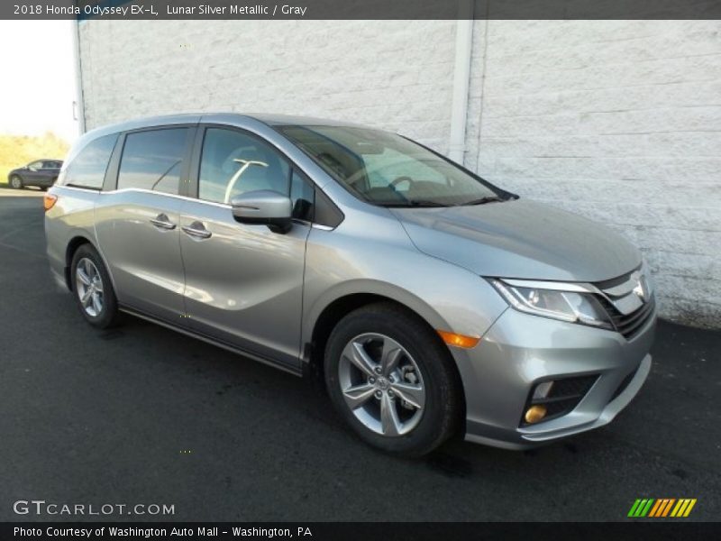 Lunar Silver Metallic / Gray 2018 Honda Odyssey EX-L