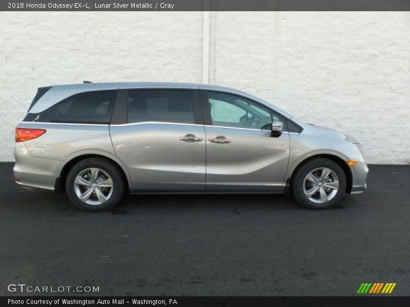 Lunar Silver Metallic / Gray 2018 Honda Odyssey EX-L