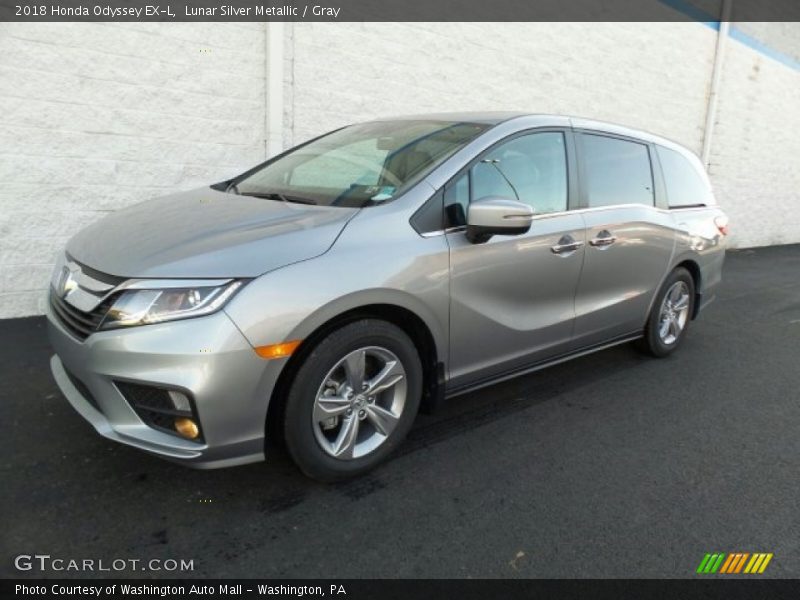 Lunar Silver Metallic / Gray 2018 Honda Odyssey EX-L