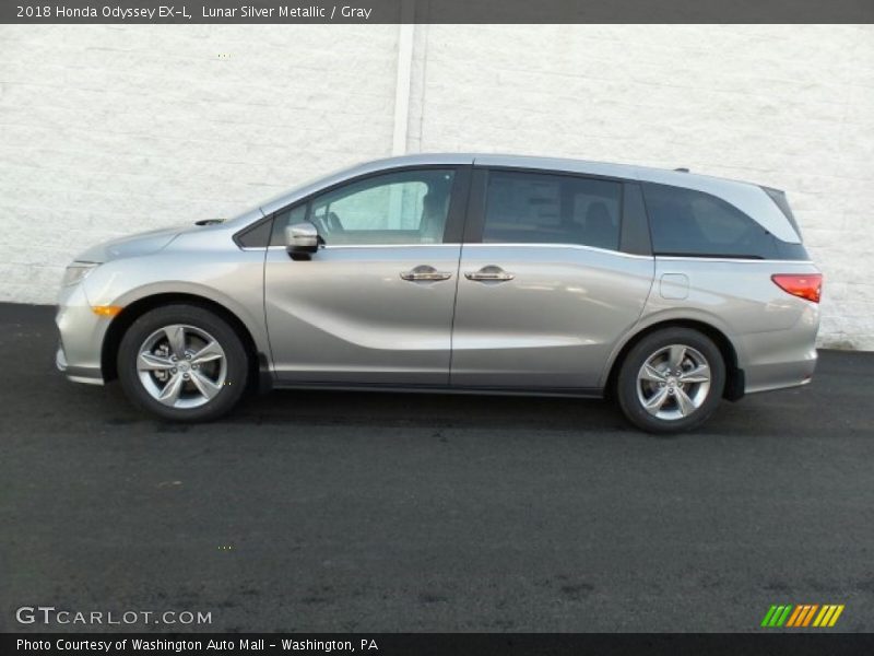 Lunar Silver Metallic / Gray 2018 Honda Odyssey EX-L