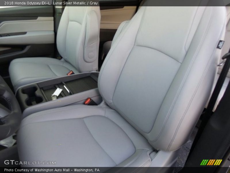 Lunar Silver Metallic / Gray 2018 Honda Odyssey EX-L