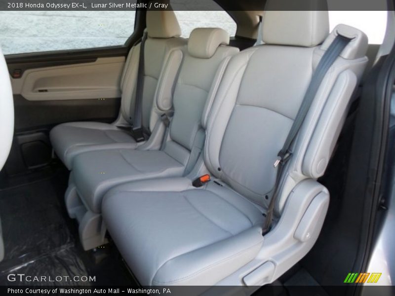 Lunar Silver Metallic / Gray 2018 Honda Odyssey EX-L