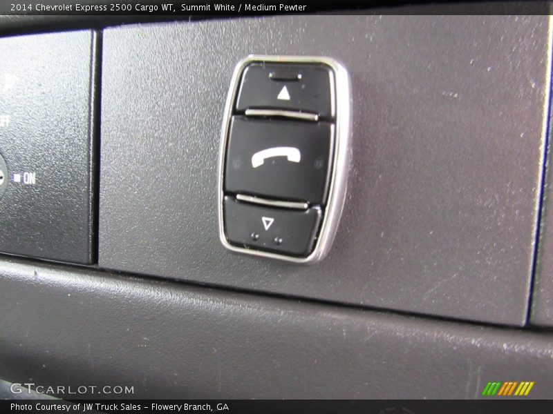Summit White / Medium Pewter 2014 Chevrolet Express 2500 Cargo WT