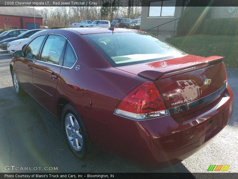 Red Jewel Tintcoat / Gray 2008 Chevrolet Impala LT