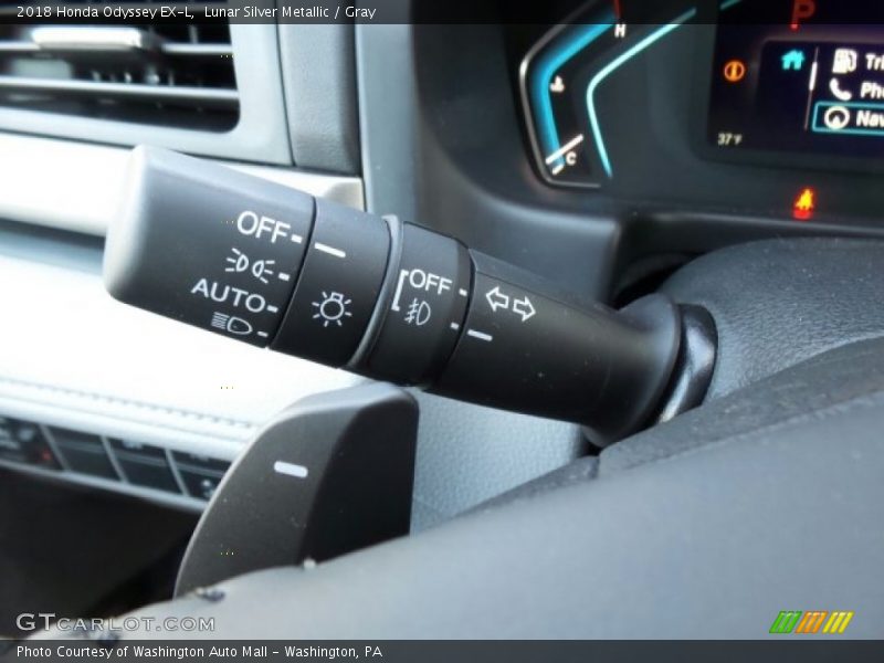Lunar Silver Metallic / Gray 2018 Honda Odyssey EX-L